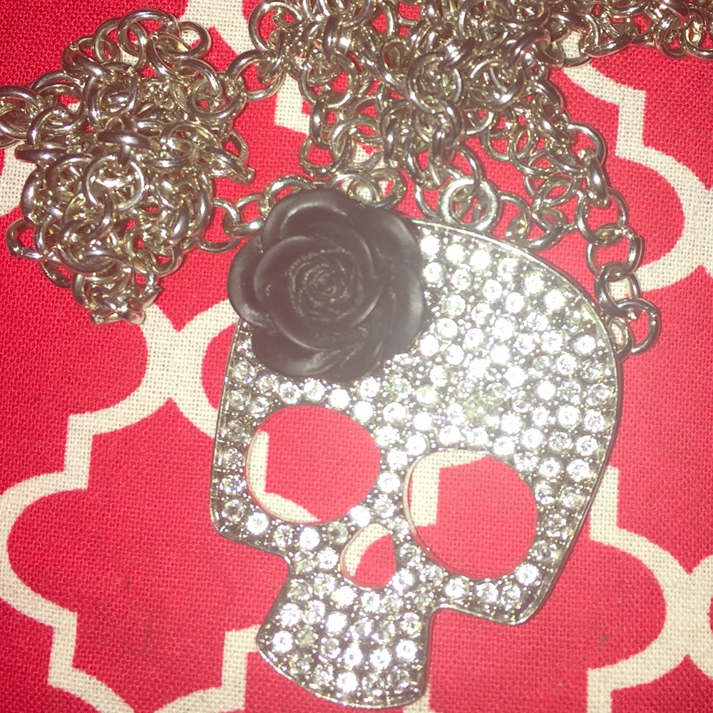 Skull and Rose Bling